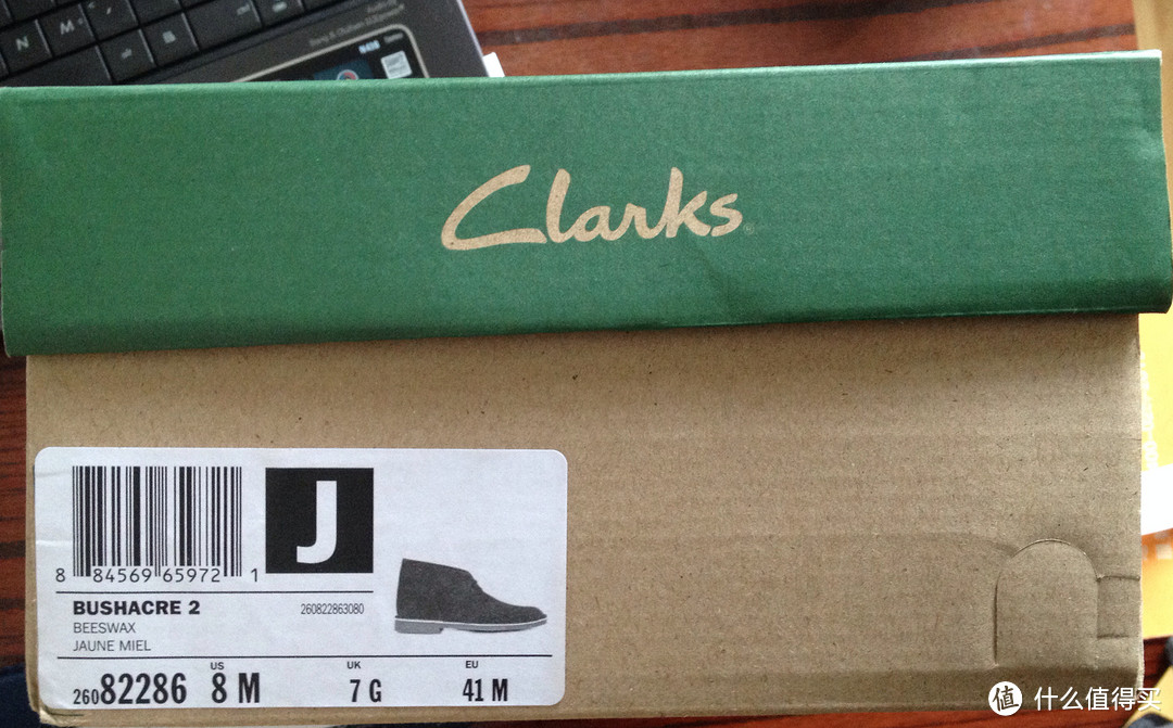 Clarks 其乐 蜜蜡色 Bushacre 2 Boot 沙漠靴