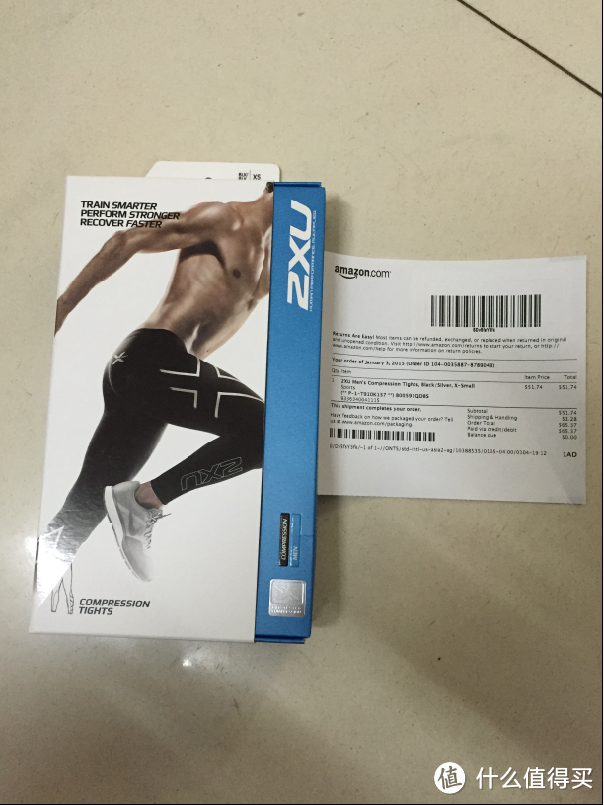 【真人秀】2XU Compression 男士压缩裤 直邮到手