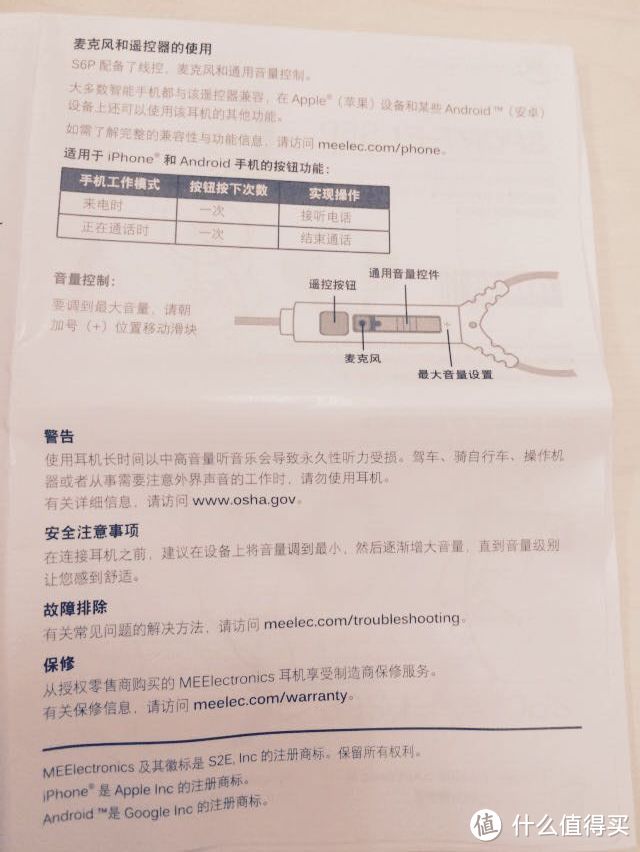 MEElectronics 迷籁 Sport-Fi S6P 入耳式运动耳机 绿色