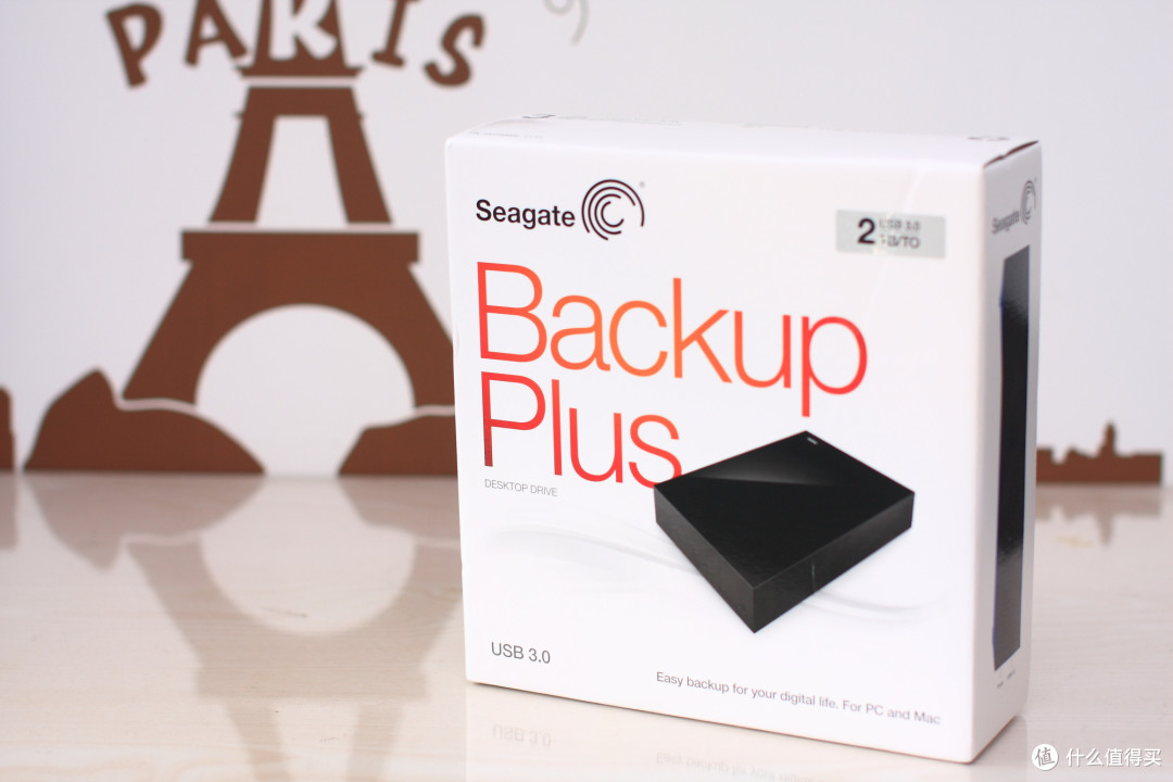 Seagate 希捷 Backup Plus 新睿品 3.5寸 桌上型移动硬盘 2TB USB 3.0