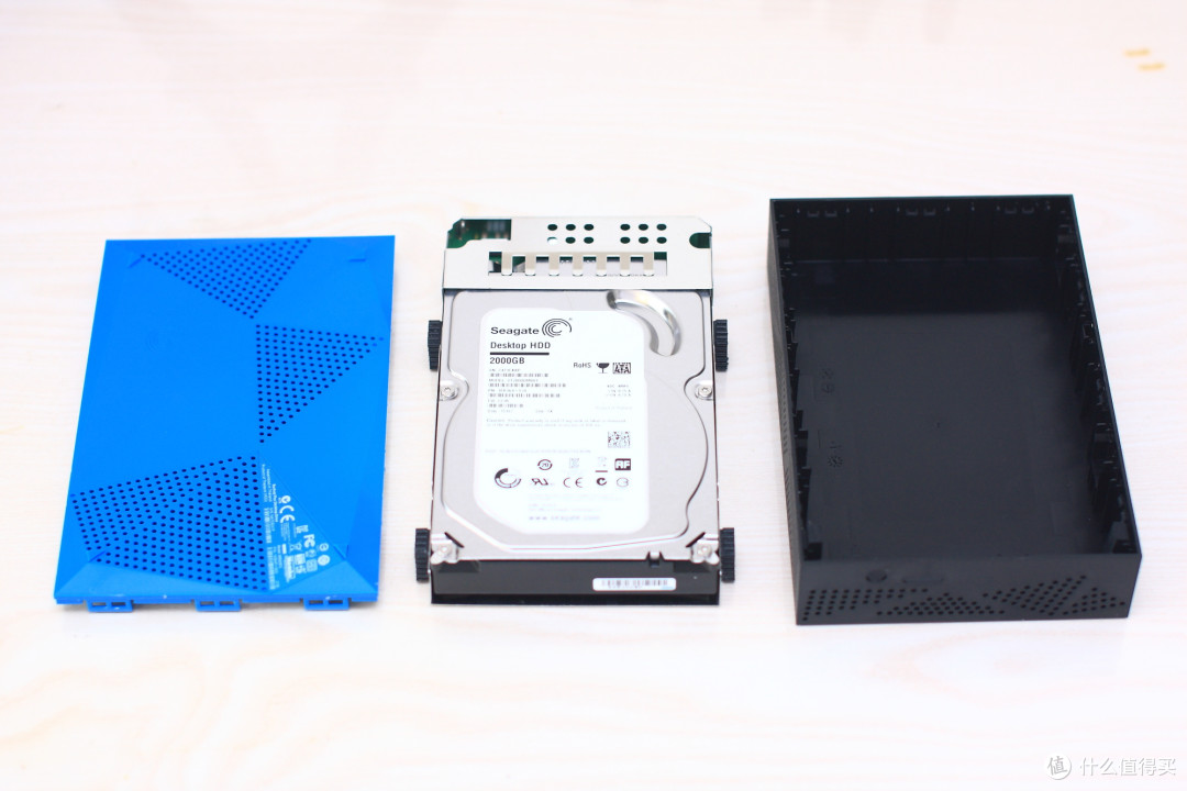 Seagate 希捷 Backup Plus 新睿品 3.5寸 桌上型移动硬盘 2TB USB 3.0