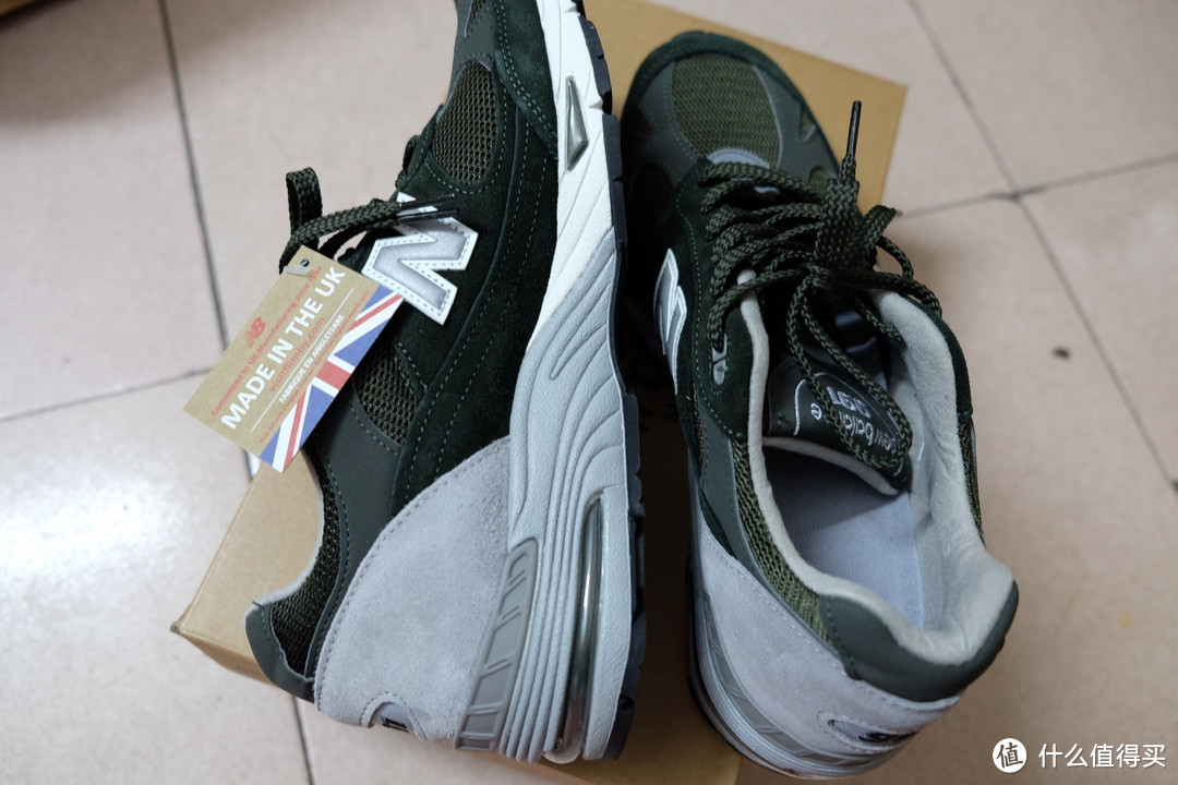 SIZE? 详谈英国直邮new balance 新百伦 991 橄榄绿 休闲运动鞋