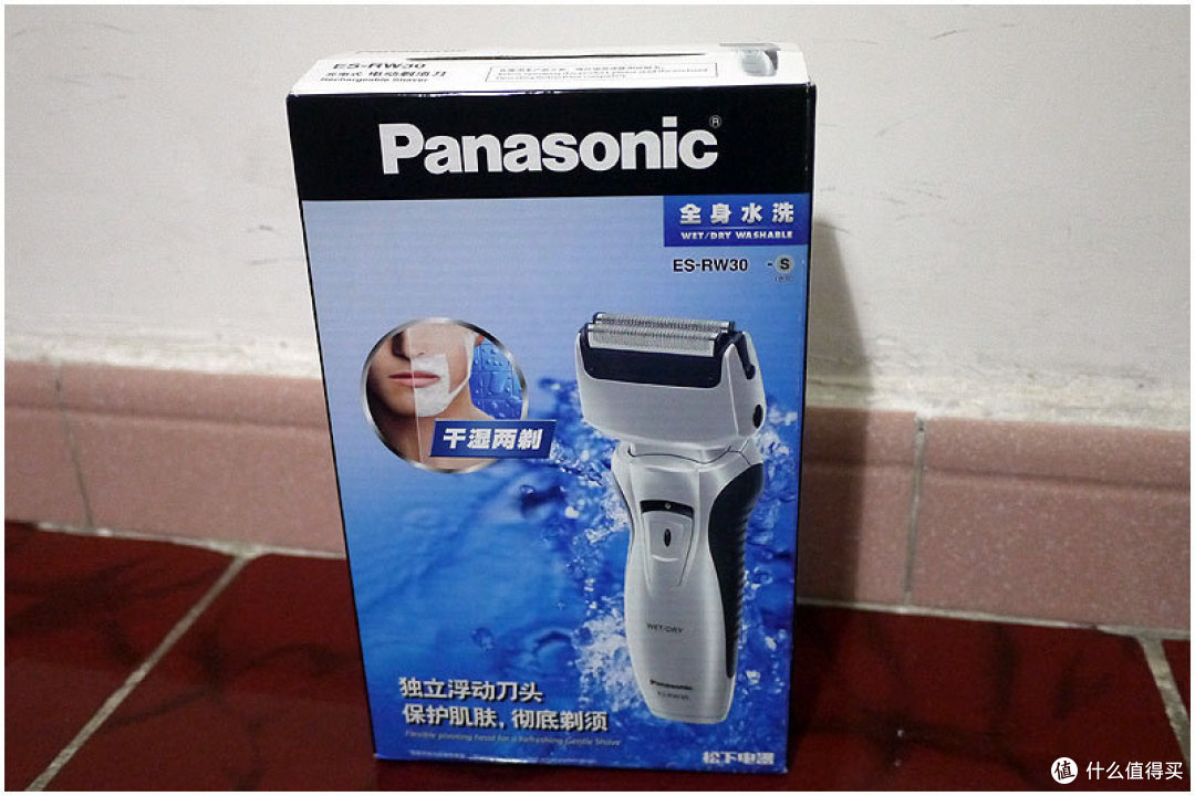 低价秒入：Panasonic 松下 ES-RW30-S 剃须刀