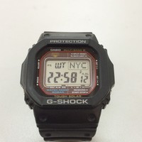 卡西欧 G-SHOCK GWM5610-1 男款电波表使用功能(闹钟|秒表|倒计时|搜波)
