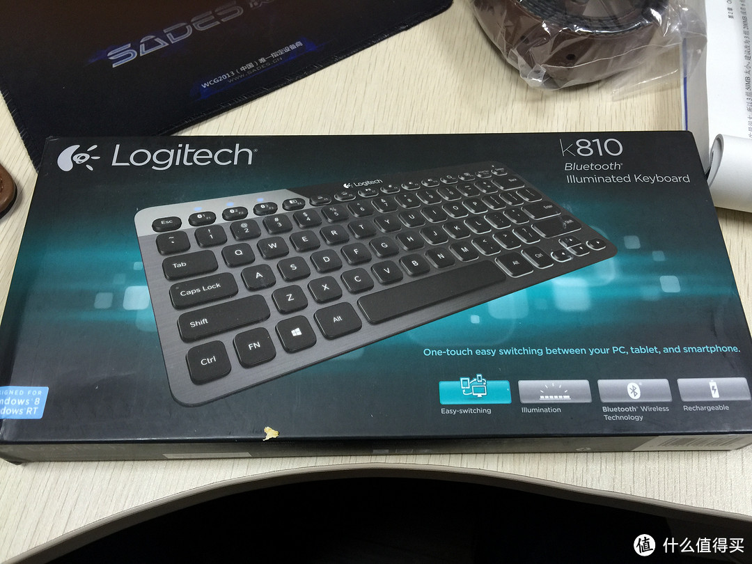 美亚黑五收获之Logitech 罗技 K810 蓝牙键盘