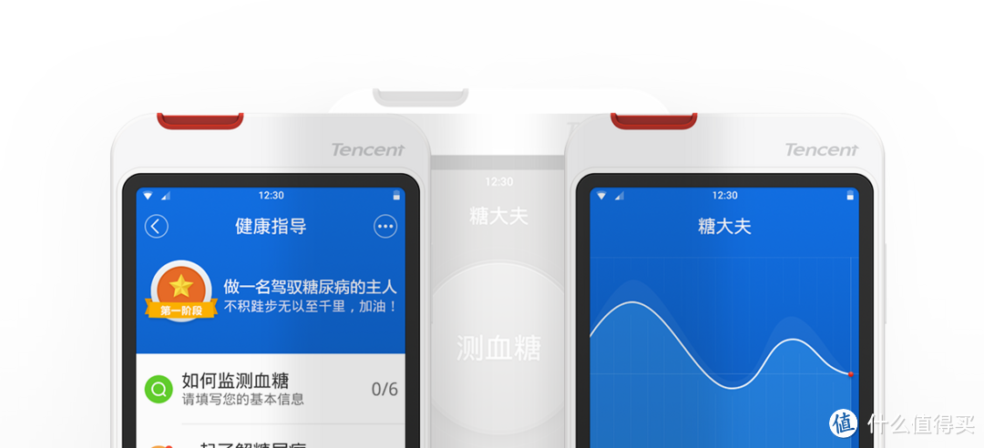 大屏体验 + 血糖情况提醒：Tencent 腾讯 发布 “糖大夫”血糖仪