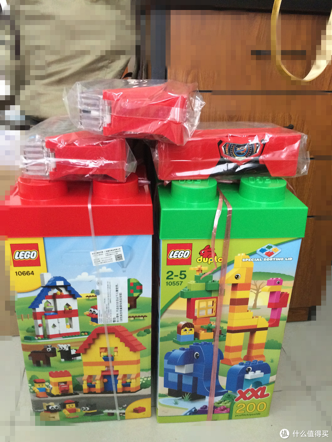 LEGO 乐高 基础创意拼砌系列 10664、L10557，还有playmobil