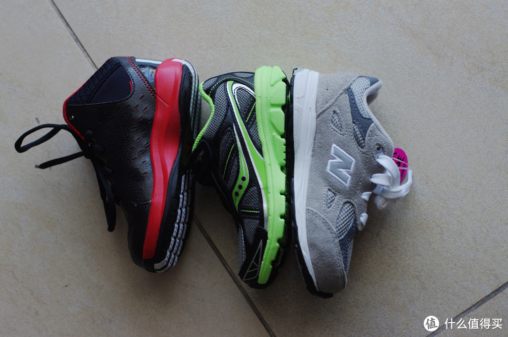 小蜈蚣君的诞生：New Balance 新百伦 KJ990 & Saucony 索康尼 Boys Ride 7