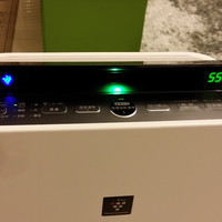 夏普KC-D70-W 空气净化器使用体验(模式|传感器|滤网|风量|指示灯)