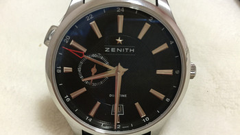 一个月的等候：Zenith 真力时 03-2130-682-22-C493 Captain 男士双时区手表