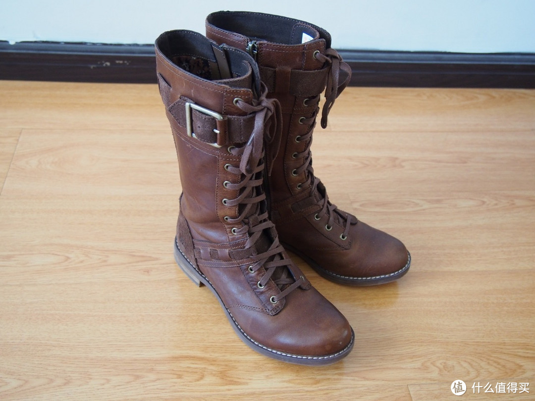 海淘Timberland 添柏岚 Savin Hill Mid Lace Boot 女款中筒靴