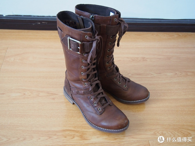 海淘Timberland 添柏岚 Savin Hill Mid Lace Boot 女款中筒靴