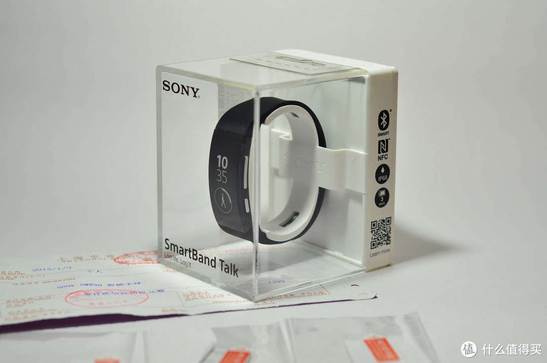 SONY 索尼 SmartBand Talk SWR30 手环及多彩腕带SWR310开箱评测