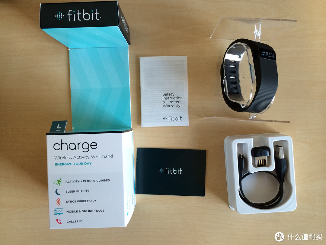 懒癌患者的 Fitbit Charge 智能蓝牙手环手表  