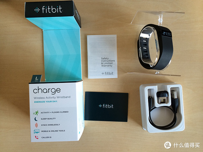 懒癌患者的 Fitbit Charge 智能蓝牙手环手表  