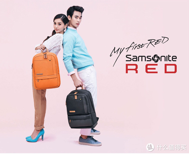 招行小良心：标牌1280元 Samsonite 新秀丽 RED 红标 双肩电脑包