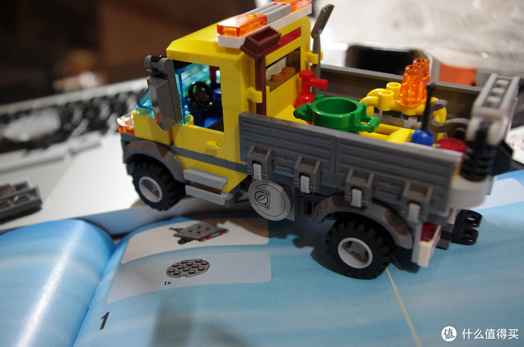 终于来了！2015 LEGO 乐高 60073 城市系列 Service Truck 拆卸工作车