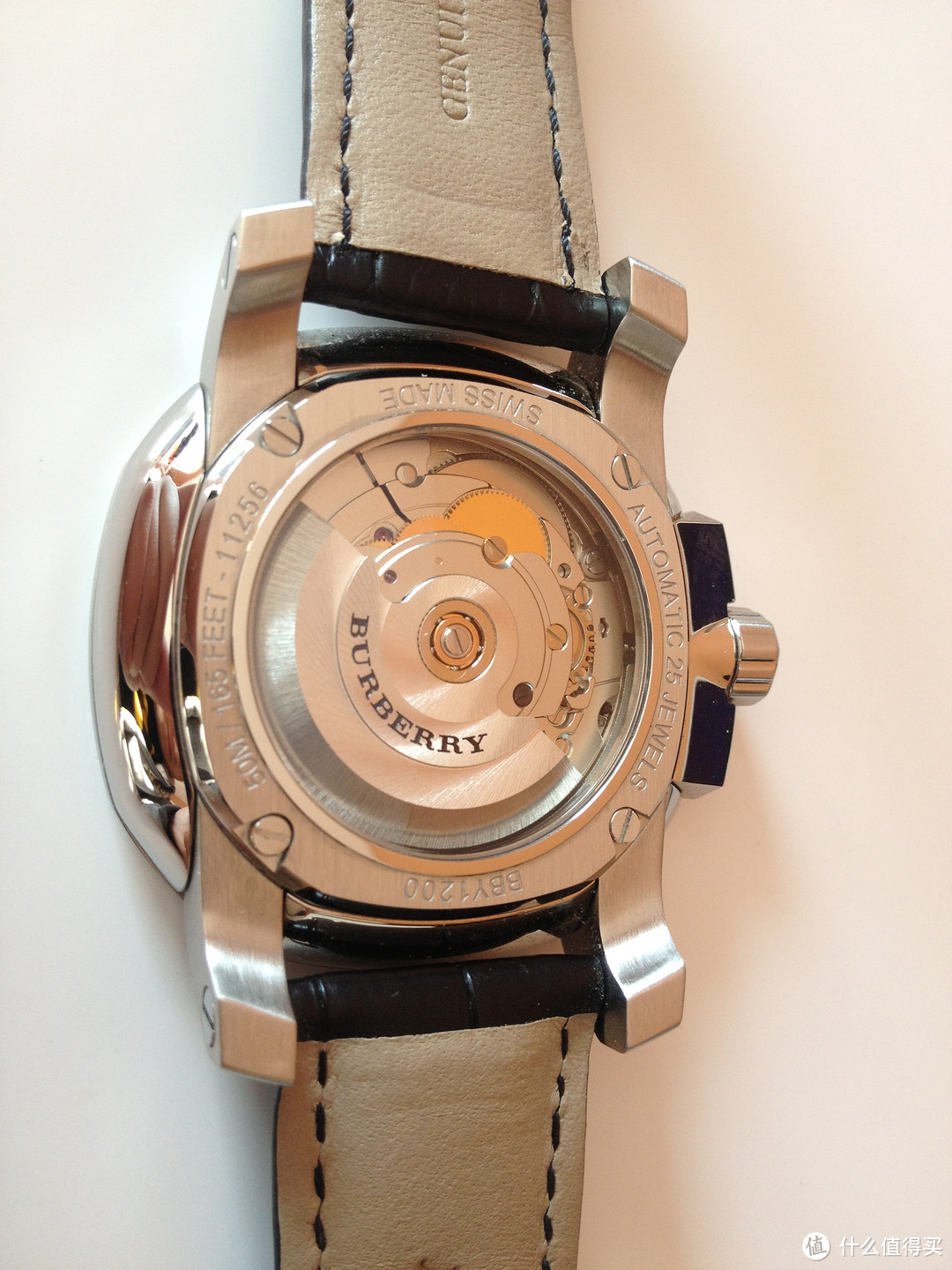 Burberry 柏博丽 THE BRITAIN BBY1206 43MM 男士机械表 38858881