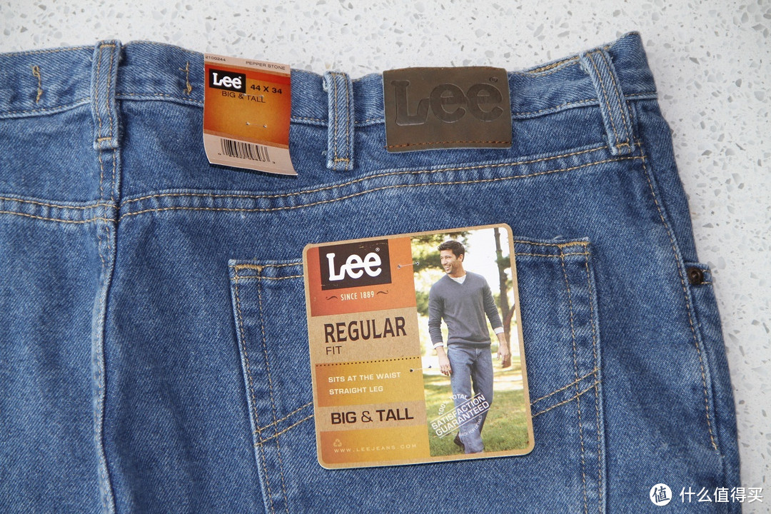 美亚购入LEE 李 Big & Tall Regular Straight 、Fit Straight Leg 男款牛仔裤