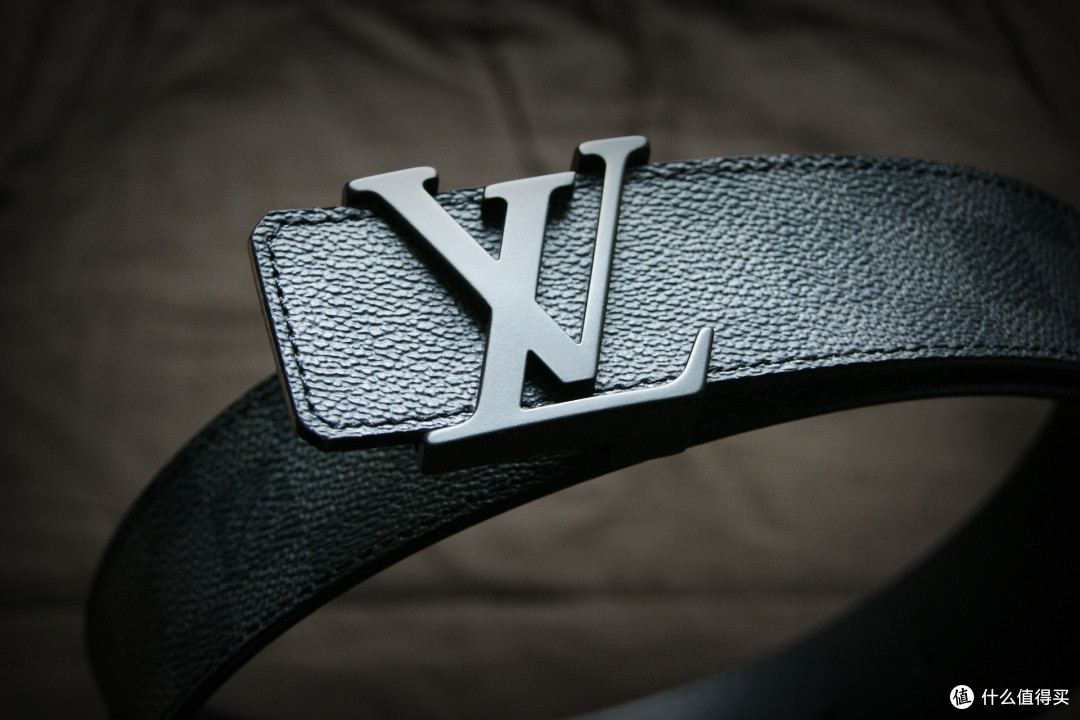 Louis Vuitton 路易·威登 Initiales Damier Graphite 黑灰棋盘格经典男士宽腰带(M9808U)