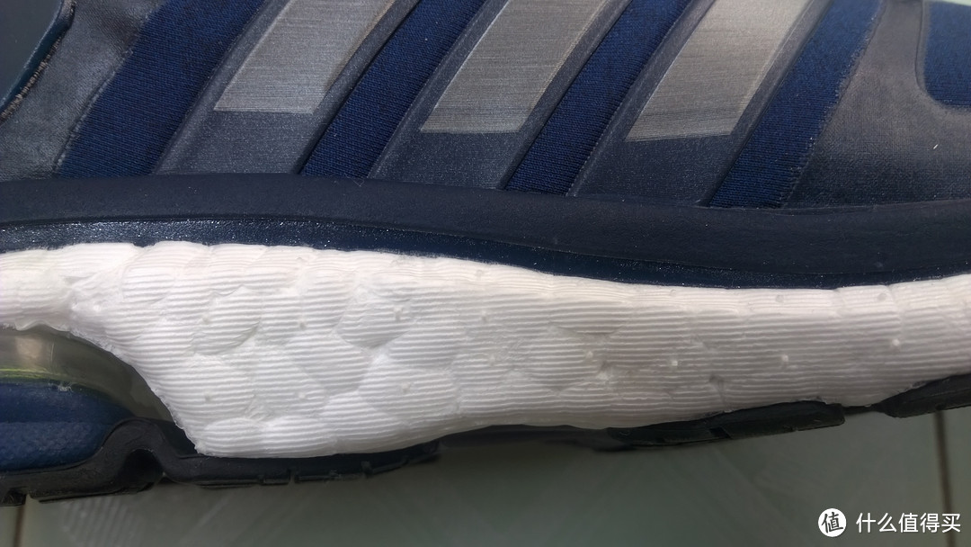 这真不是泡沫！adidas 阿迪达斯 adistar boost 男款运动鞋