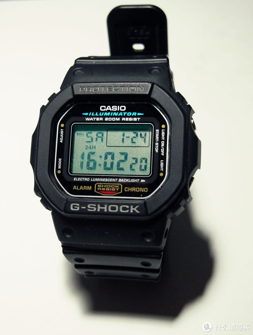 有一种情怀叫G-SHOCK：CASIO 卡西欧 G-SHOCK DW5600 男款腕表