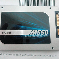 DELL笔记本换来第三春：Micron 镁光 Crucial M550固态硬盘256G