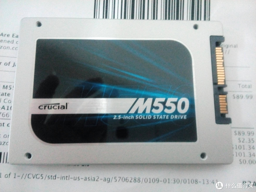 DELL笔记本换来第三春：Micron 镁光 Crucial M550固态硬盘256G