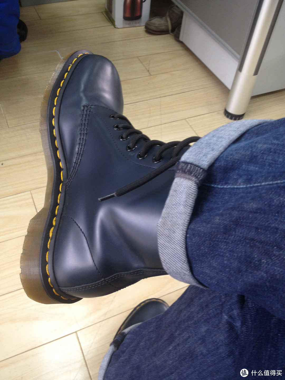 我也来晒一晒 Dr Martens 1460经典8孔男靴