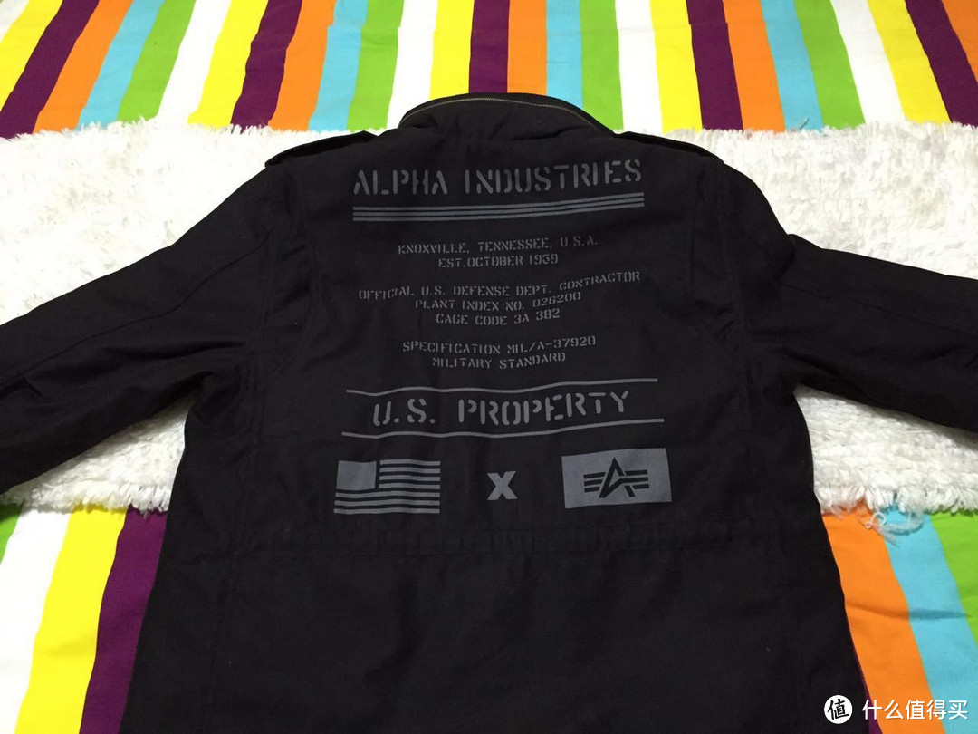美国城管制服：Alpha Industries 阿尔法工业 Infantry M-65 男款军版大衣