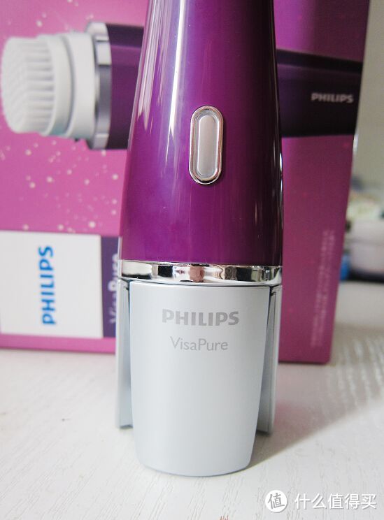 洗脸神器：Philips 飞利浦 VisaPure 净颜焕彩洁肤仪 SC5275/34 紫色