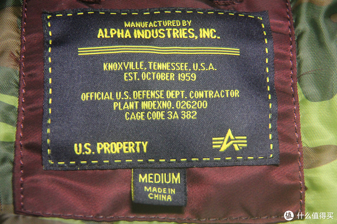 Alpha Industries 阿尔法工业 slim fit ma-1 男款夹克
