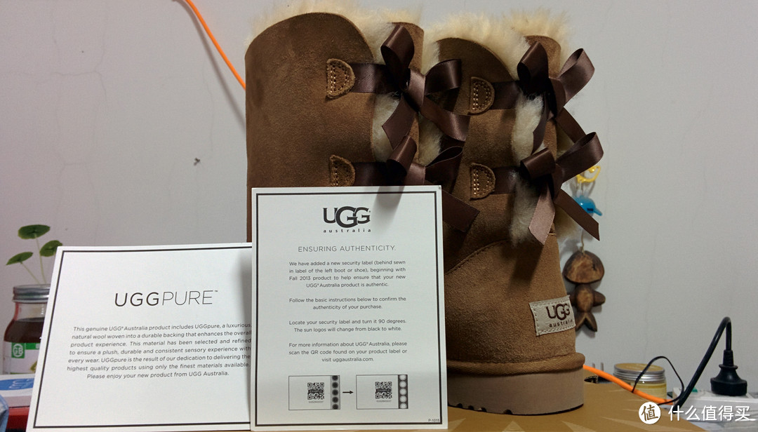 UGG美国官网购入UGG Bailey Bow 女款雪地靴