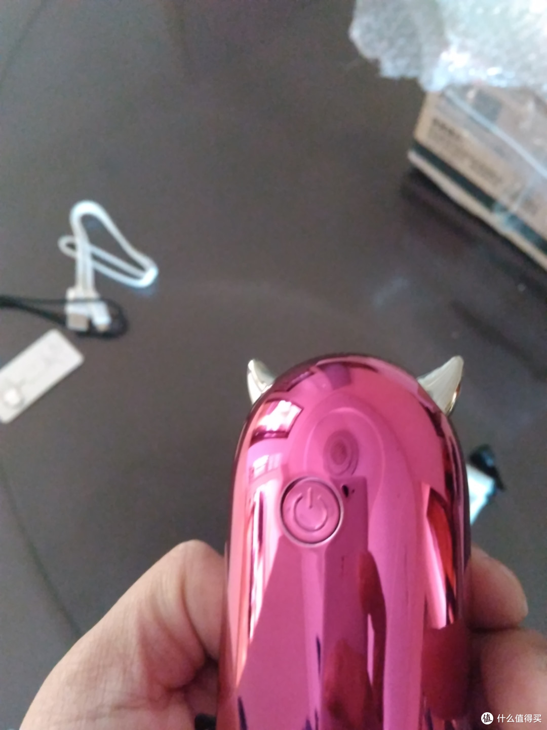 晒一晒微博中奖物:emie 亿觅 小恶魔 5200mAh 移动电源