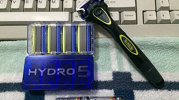 日淘Schick  舒适 HYDRO5 水次元 变速 震动剃须刀