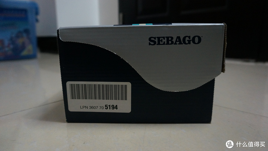 夏日清新蓝：Sebago Spinnaker 男款休闲船鞋