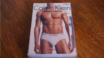 【真人秀】Calvin Klein Cotton Stretch Hip Brief 三角内裤 3条装