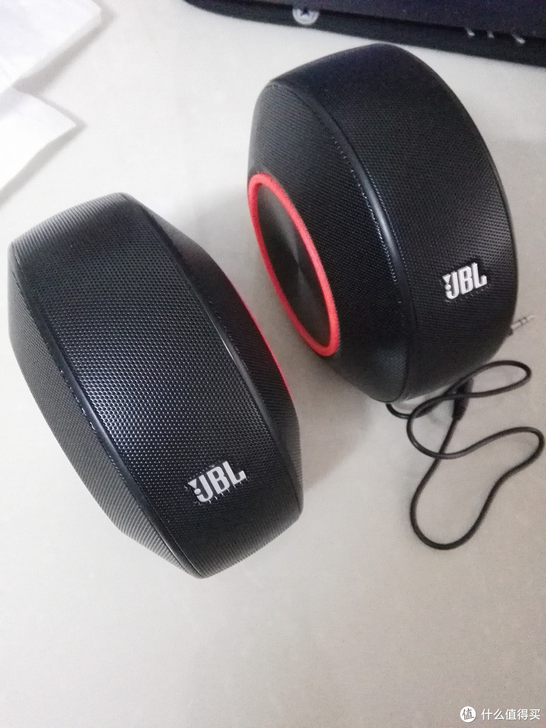 JBL Pebbles 音乐蜗牛 有线迷你音箱