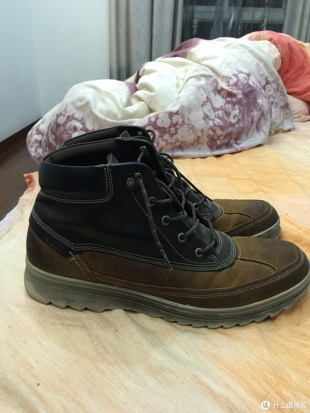 stp的白菜Red Wing 红翼 8165 2nds 及亚马逊的ECCO 爱步 Darren Hydromax Boot 防水系带真皮男靴