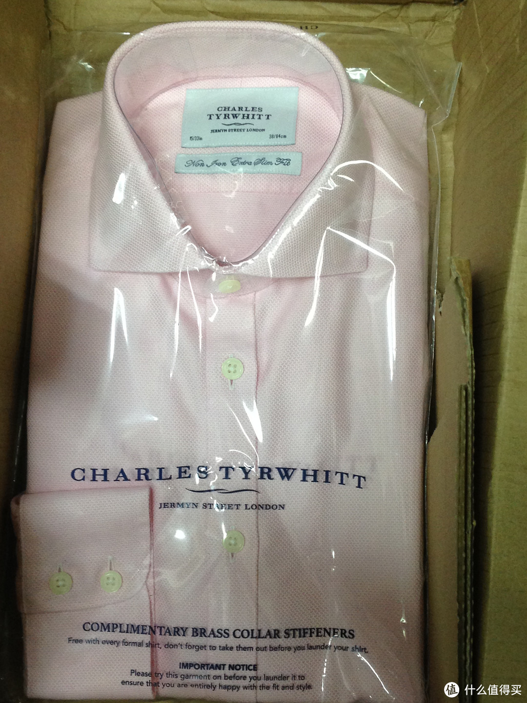 超级忐忑的超值性价比之旅：晒晒新鲜出炉的 CHARLES TYRWHITT 男款衬衫