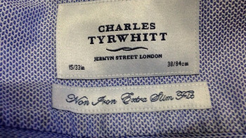 超级忐忑的超值性价比之旅：晒晒新鲜出炉的 CHARLES TYRWHITT 男款衬衫