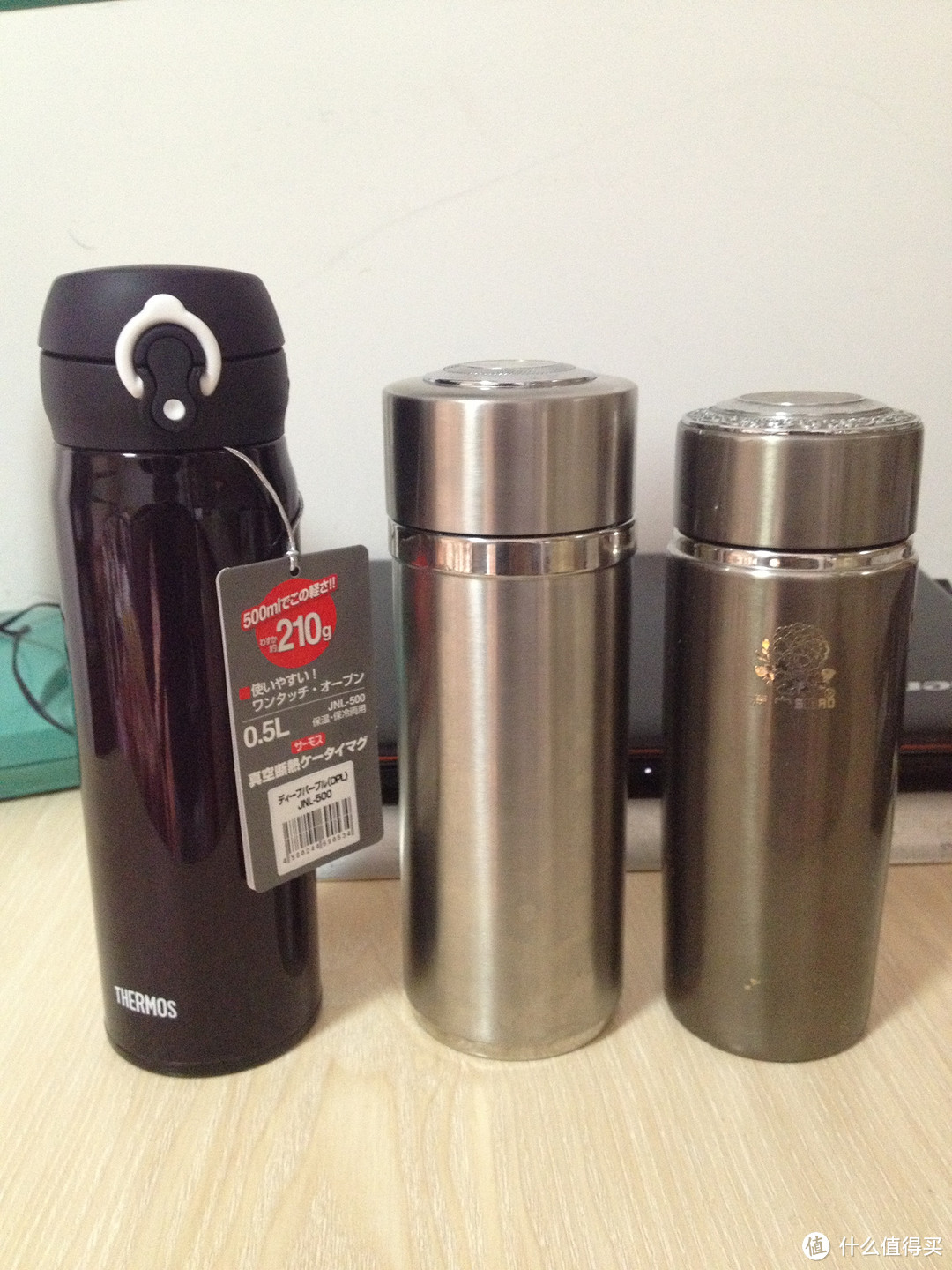 THERMOS 膳魔师 JNL-500 SAX 不锈钢保温杯 伪拆箱