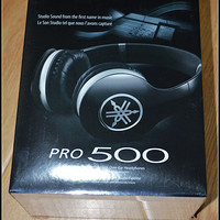 雅马哈 PRO 500 封闭式头戴 Hi-Fi耳机开箱晒物(线材|耳机包|插头|材质)