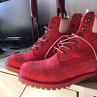 真人秀！红色的大黄靴！Timberland 天木兰 8234A 8寸靴