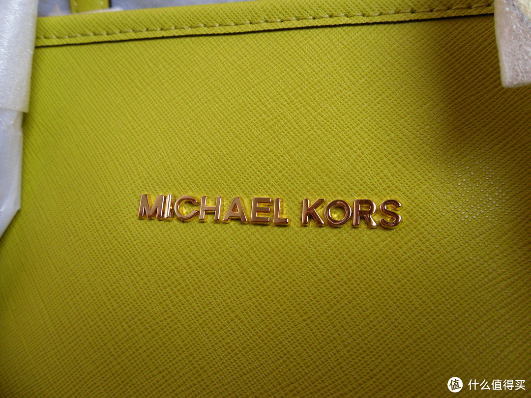 MICHAEL Michael Kors Medium Saffiano Leather Tote MK中号真皮手提包