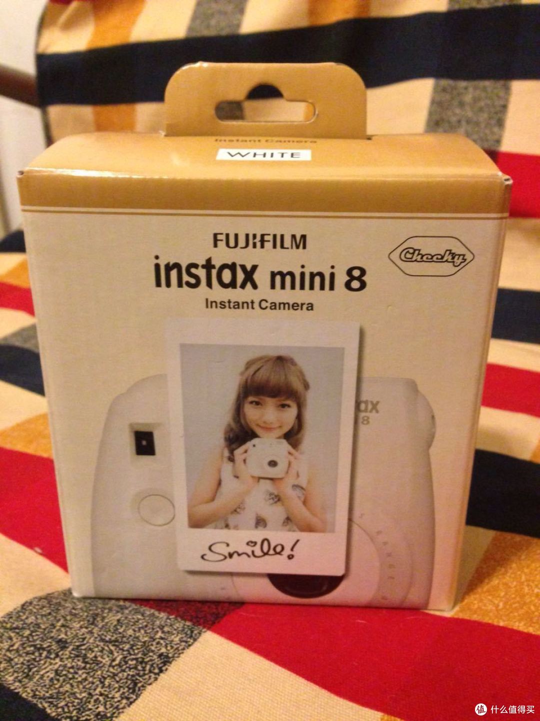 年会三等奖:FUJIFILM 富士 趣奇 checky instax mini8 相机