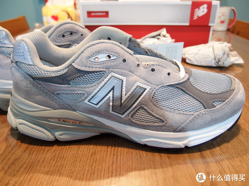 晒足180双：shoebuy的New Balance 990 V3 总统慢跑鞋