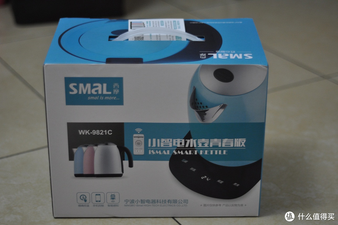 我是奶爸我不怕：SMAL 西摩 WK-9821C 小智电水壶青春版