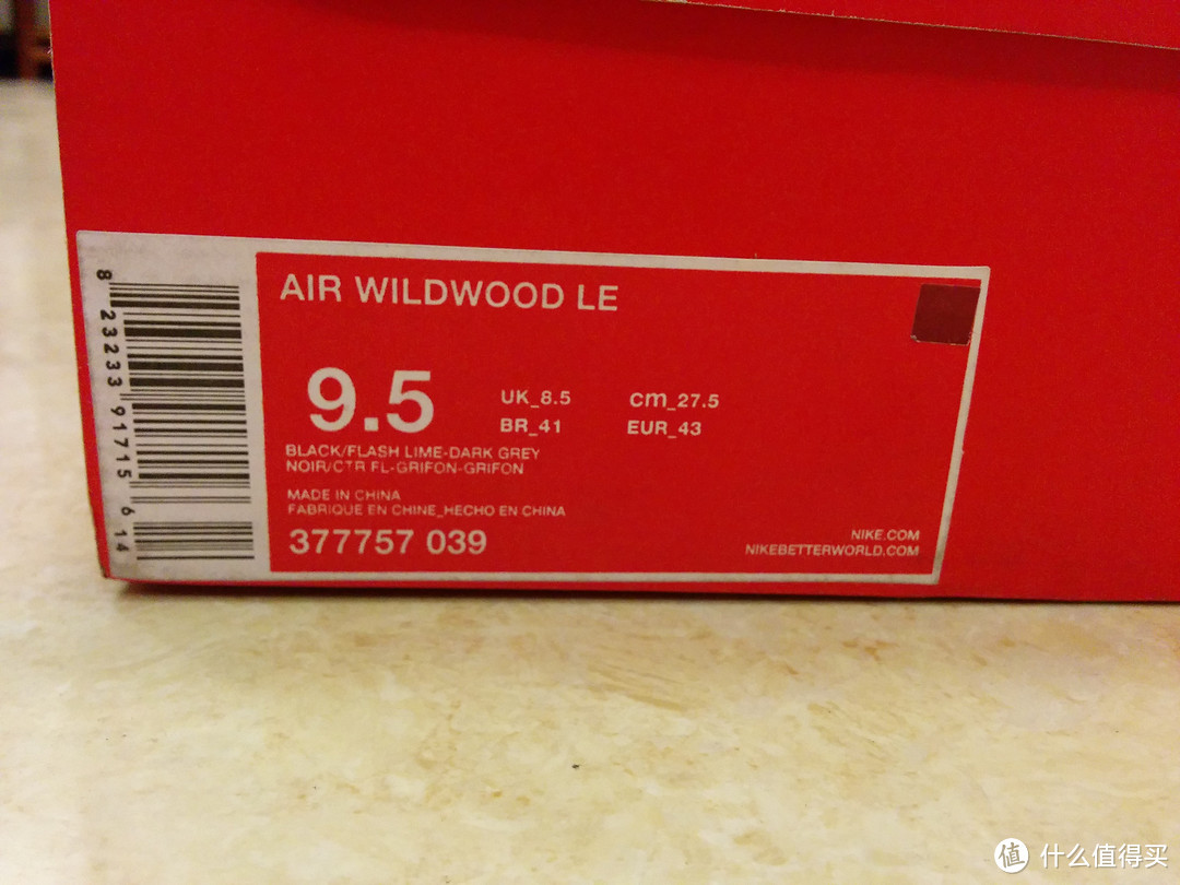 It's from Size? 海淘直邮NIKE Wildwood LE休闲运动鞋