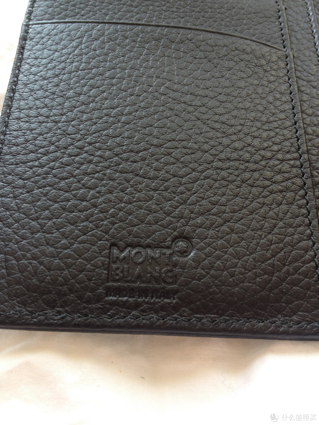 那万千世界中的一抹白：MONT BLANC 万宝龙 Soft Grain Wallet 14cc 钱包